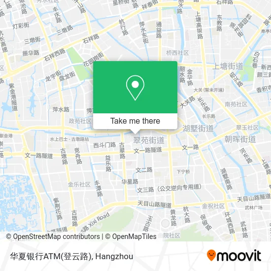 华夏银行ATM(登云路) map