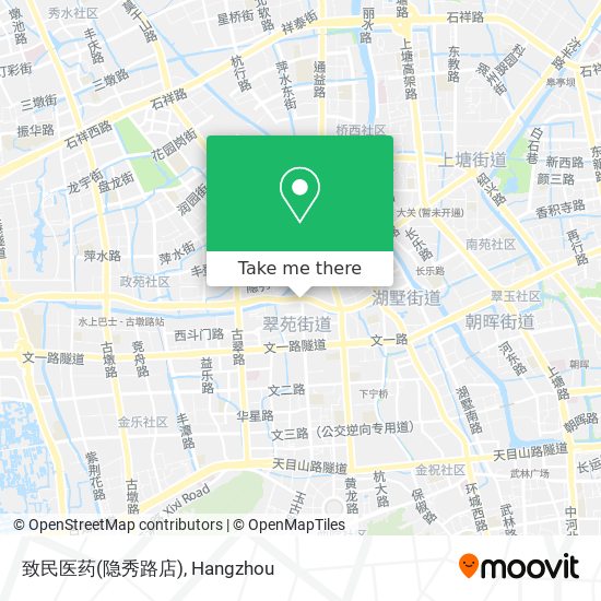 致民医药(隐秀路店) map
