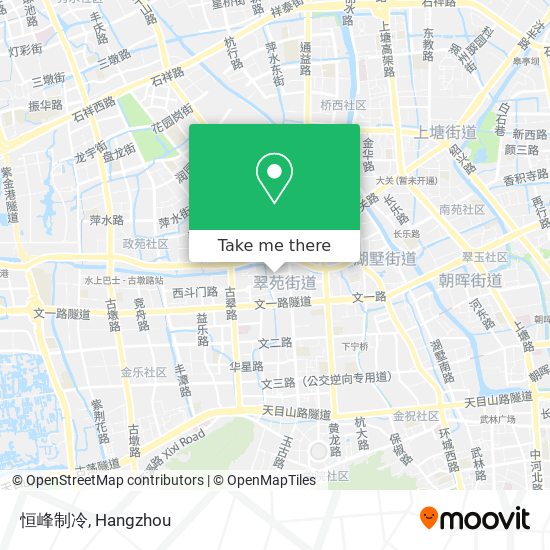 恒峰制冷 map