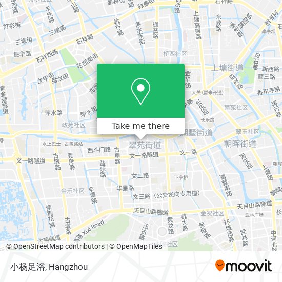 小杨足浴 map