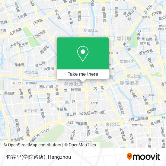 包客里(学院路店) map