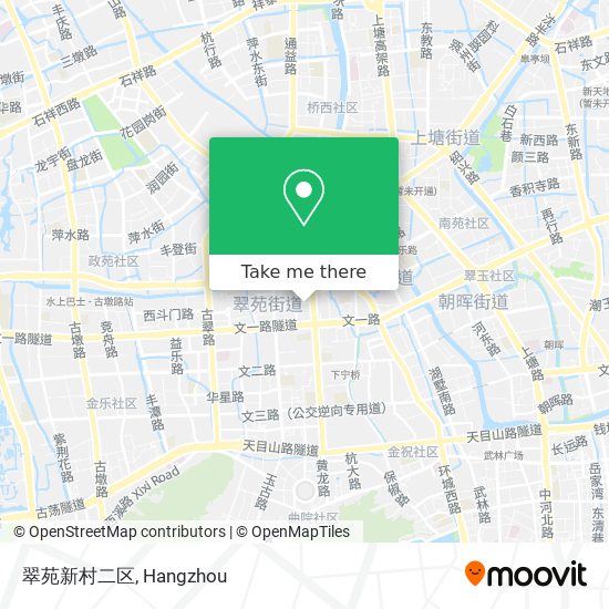 翠苑新村二区 map