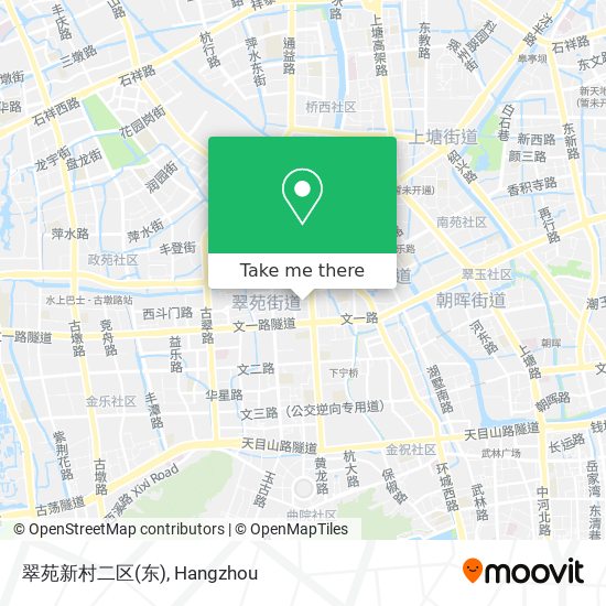 翠苑新村二区(东) map