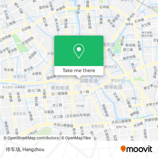 停车场 map