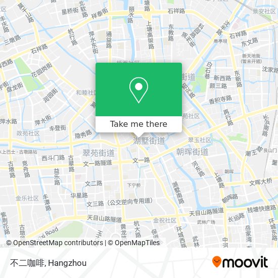 不二咖啡 map
