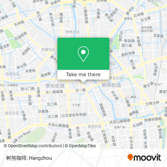 树熊咖啡 map