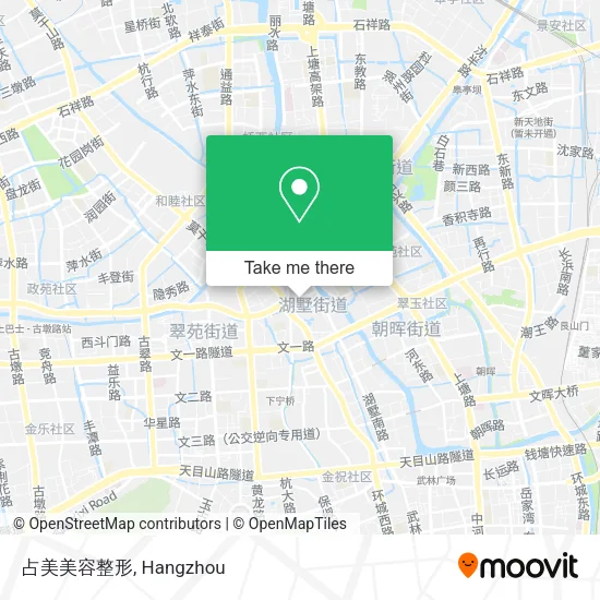 占美美容整形 map