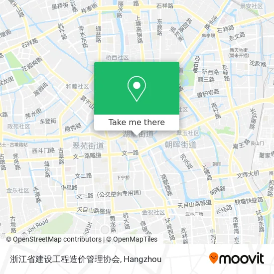 浙江省建设工程造价管理协会 map