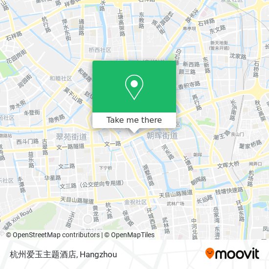 杭州爱玉主题酒店 map