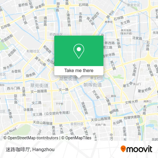 迷路咖啡厅 map