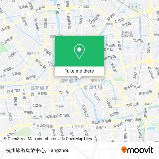 杭州旅游集散中心 map