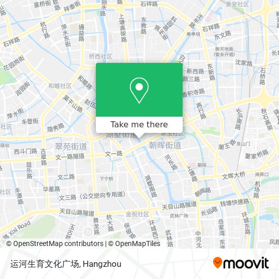 运河生育文化广场 map