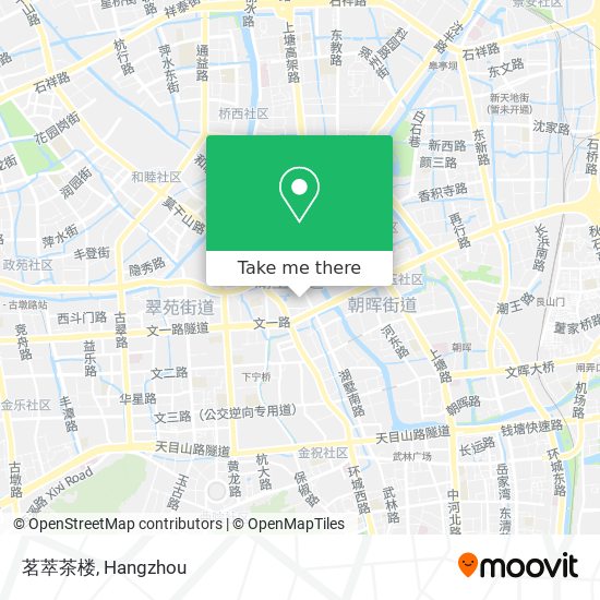 茗萃茶楼 map