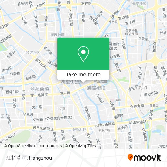 江桥暮雨 map