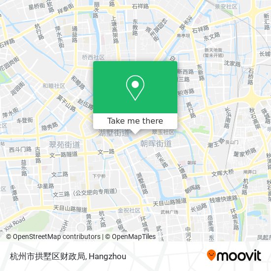 杭州市拱墅区财政局 map
