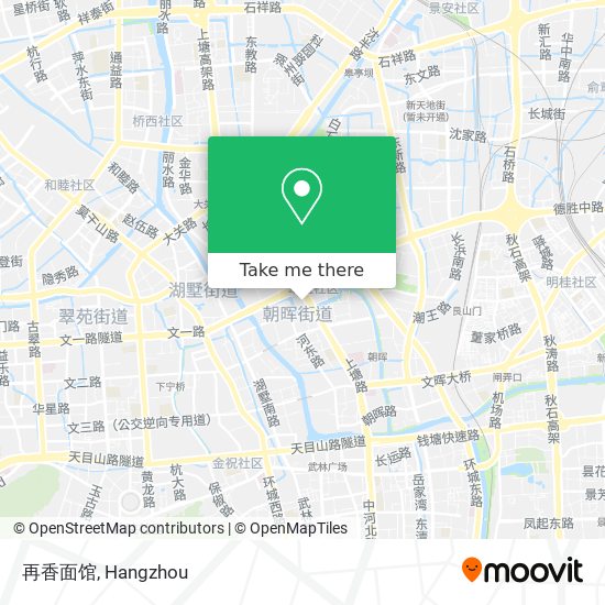 再香面馆 map