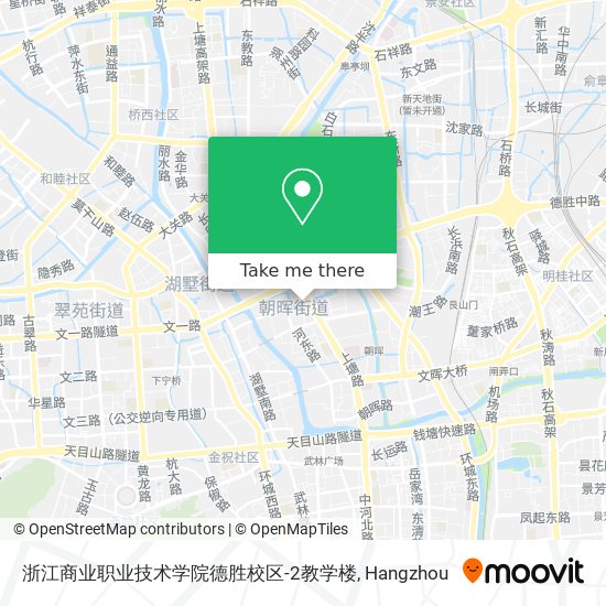 浙江商业职业技术学院德胜校区-2教学楼 map