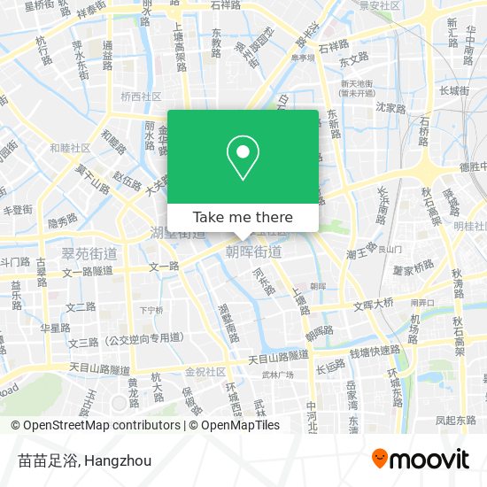 苗苗足浴 map