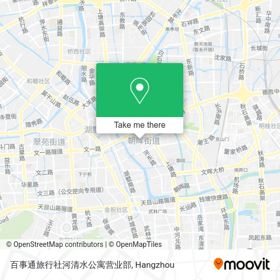 百事通旅行社河清水公寓营业部 map