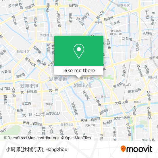 小厨师(胜利河店) map