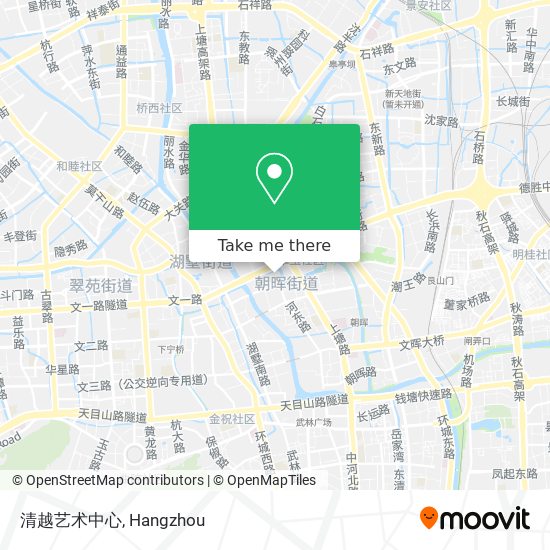 清越艺术中心 map