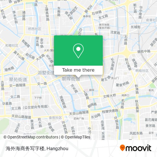 海外海商务写字楼 map