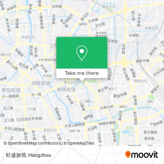 旺盛旅馆 map