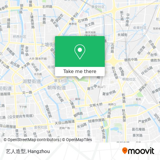 艺人造型 map