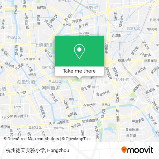 杭州德天实验小学 map