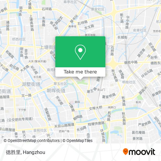 德胜里 map