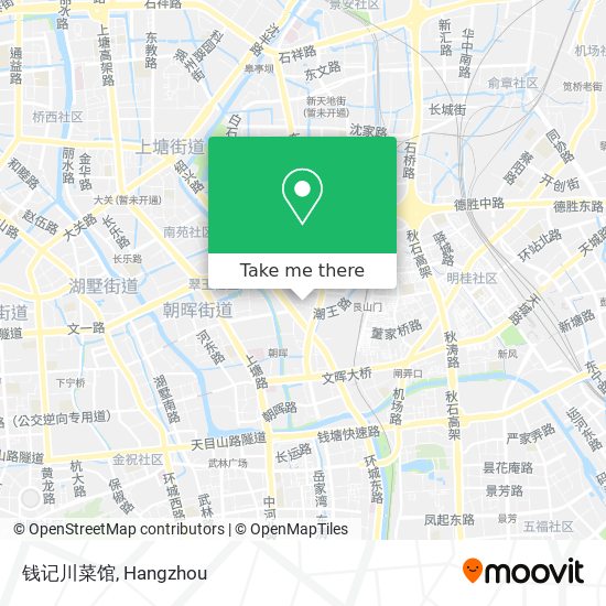 钱记川菜馆 map