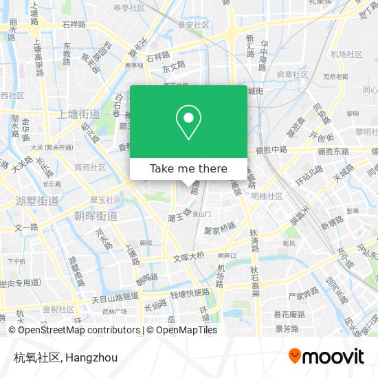 杭氧社区 map