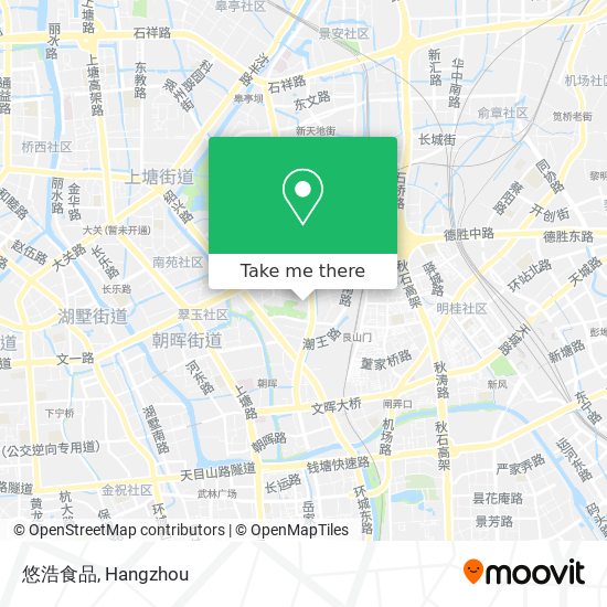 悠浩食品 map