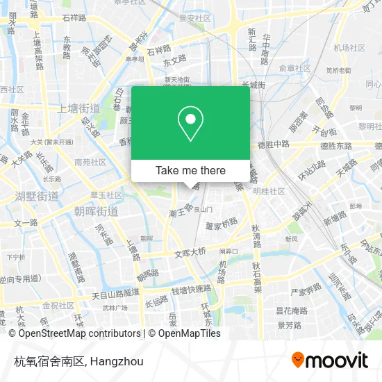 杭氧宿舍南区 map