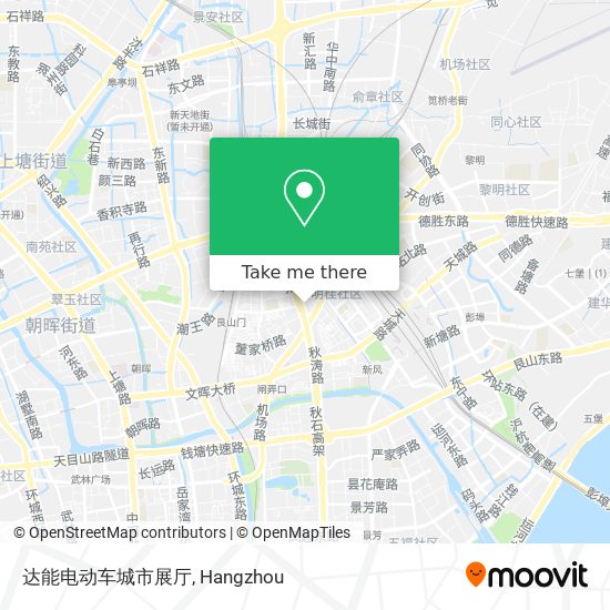 达能电动车城市展厅 map