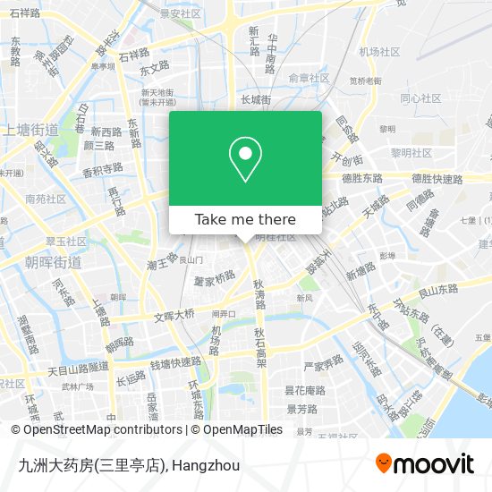 九洲大药房(三里亭店) map