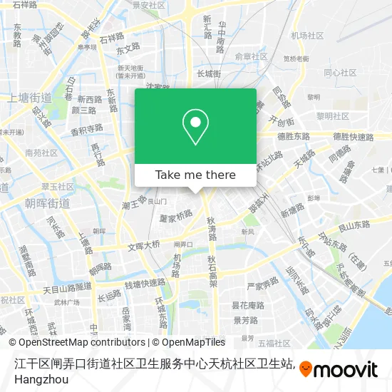 江干区闸弄口街道社区卫生服务中心天杭社区卫生站 map