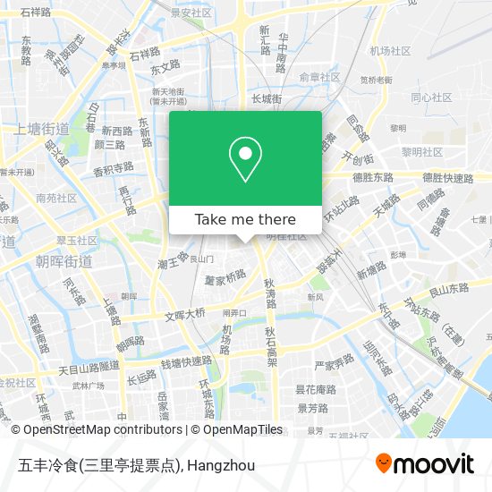 五丰冷食(三里亭提票点) map