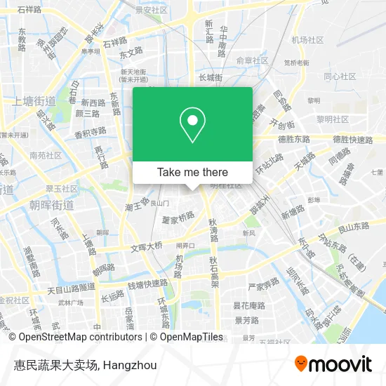 惠民蔬果大卖场 map