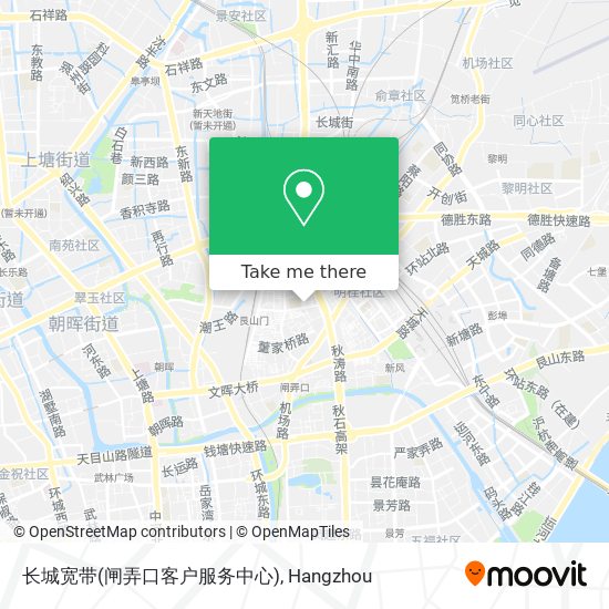 长城宽带(闸弄口客户服务中心) map