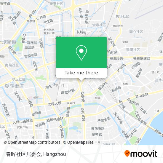 春晖社区居委会 map