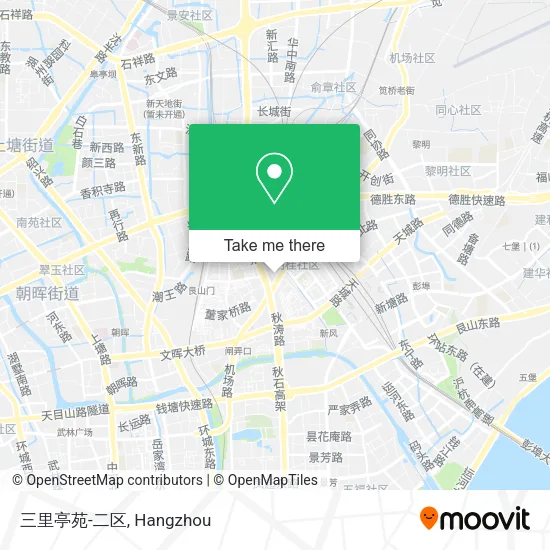 三里亭苑-二区 map