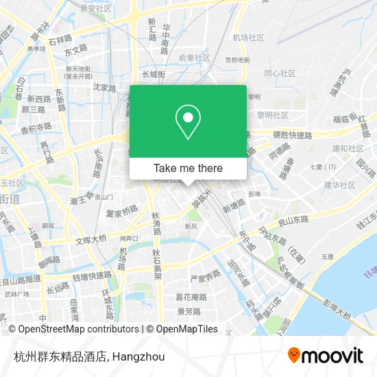 杭州群东精品酒店 map