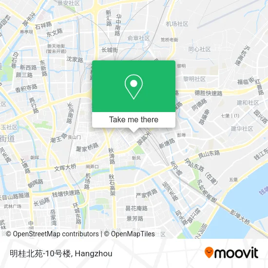 明桂北苑-10号楼 map