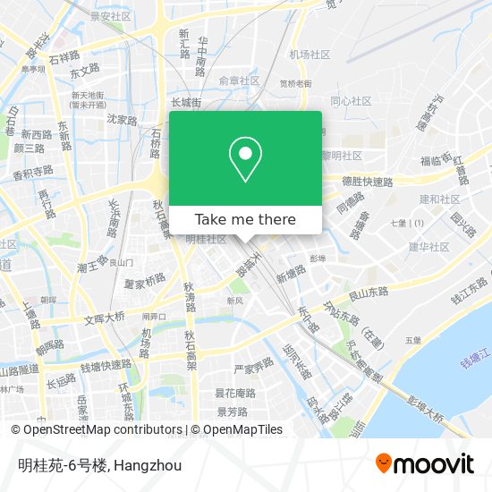 明桂苑-6号楼 map