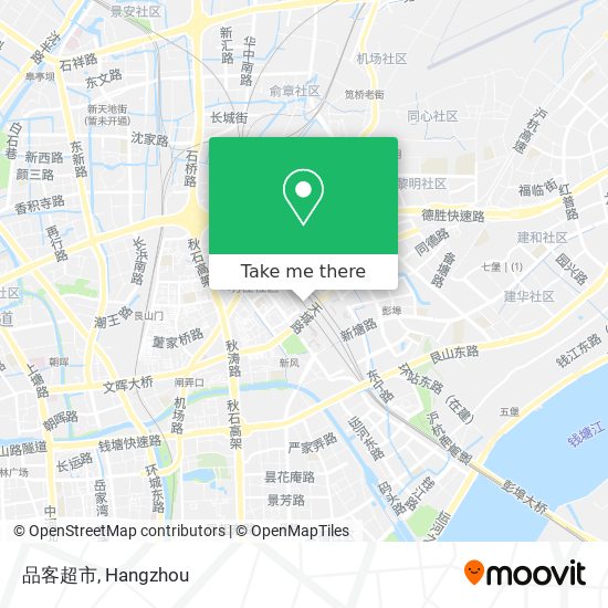 品客超市 map