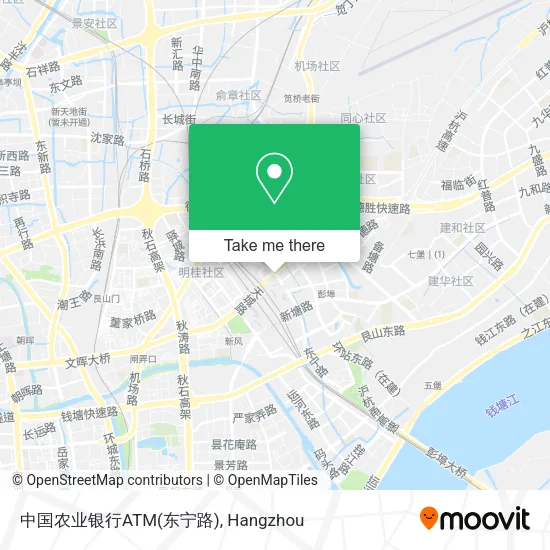 中国农业银行ATM(东宁路) map
