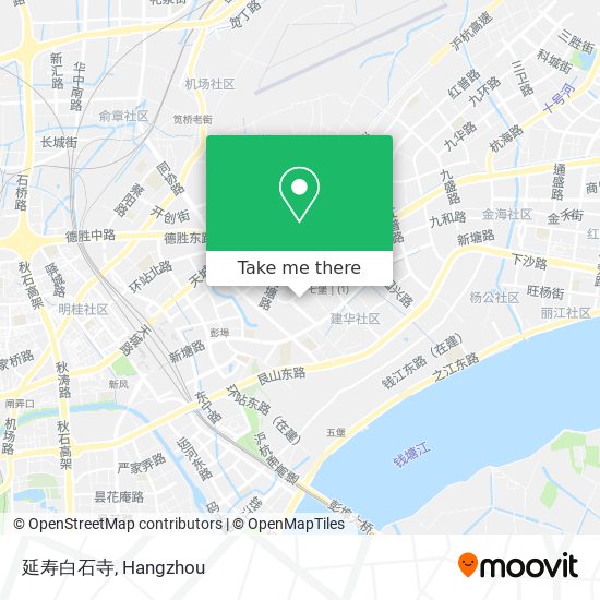 延寿白石寺 map