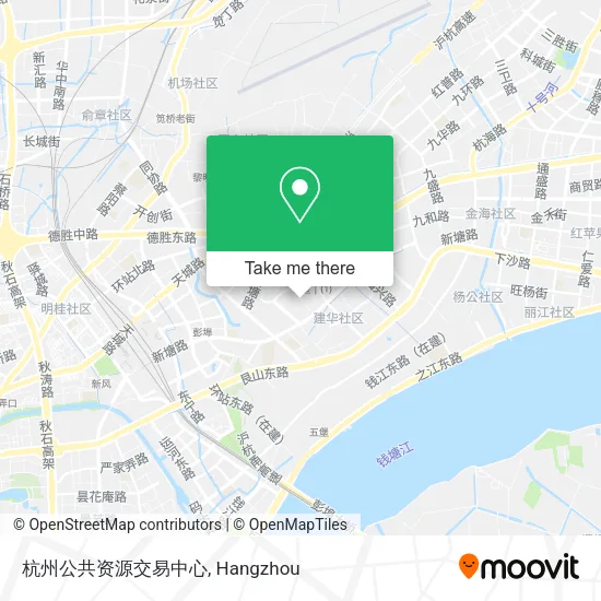 杭州公共资源交易中心 map