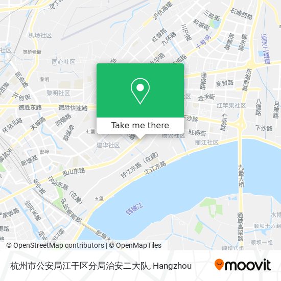杭州市公安局江干区分局治安二大队 map
